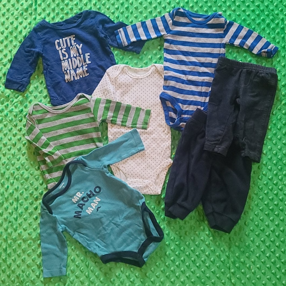 Baby boy 3 month winter lot